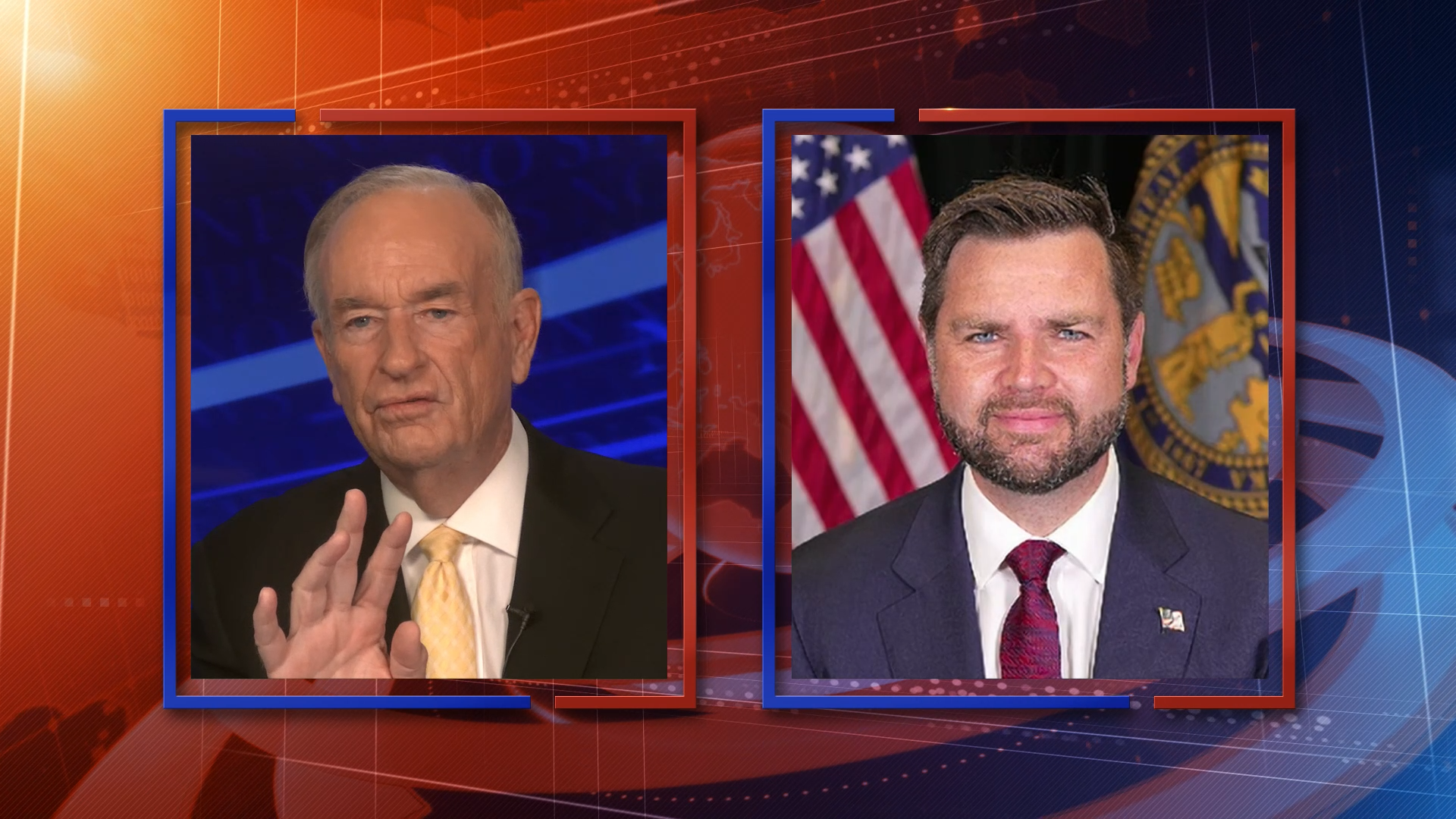 NO SPIN INTERVIEW: O'Reilly Presses J.D. Vance on the Border